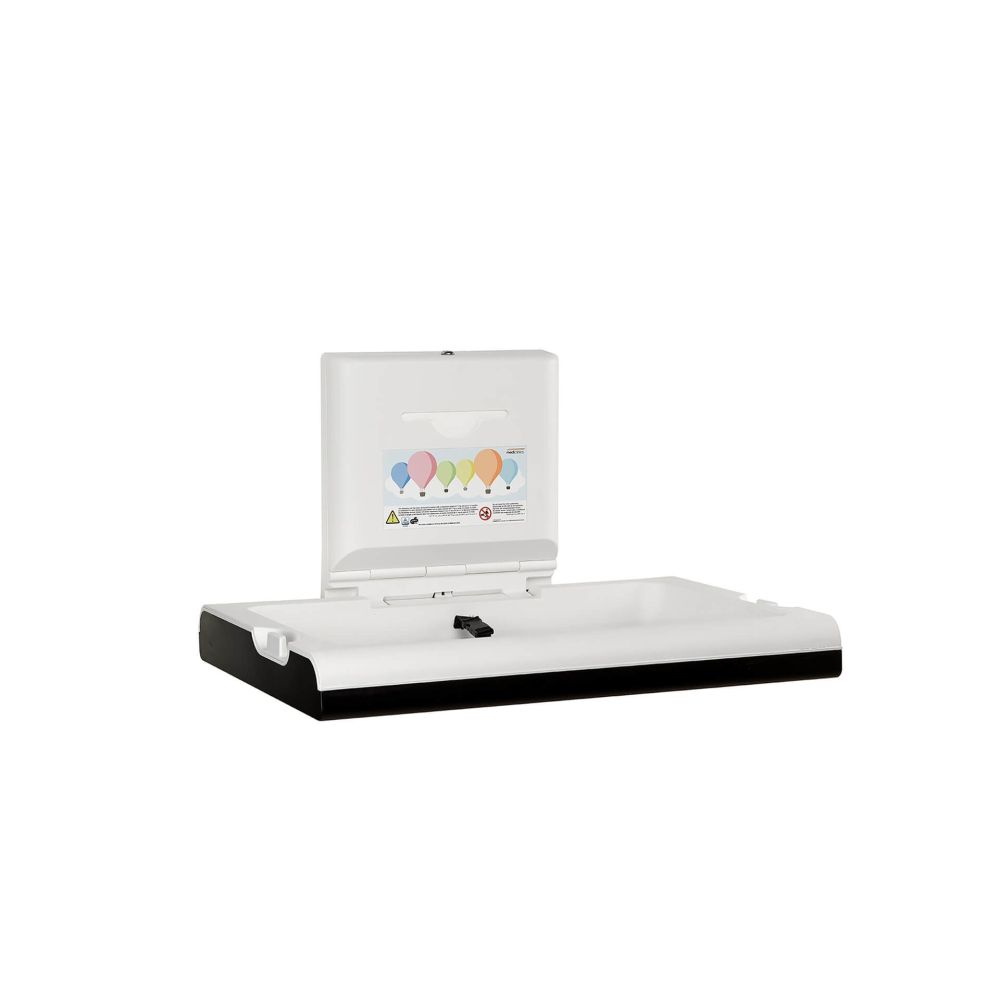 Mediclinics babyverschoontafel horizontaal CP0016HCSB - zwart