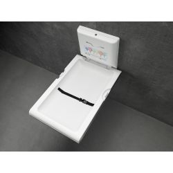 Mediclinics babyverschoontafel verticaal CP0016V - wit