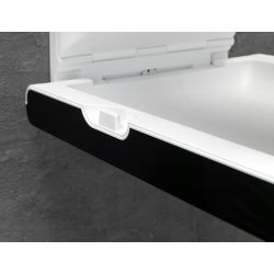 Mediclinics babyverschoontafel verticaal CP0016VCSB - zwart