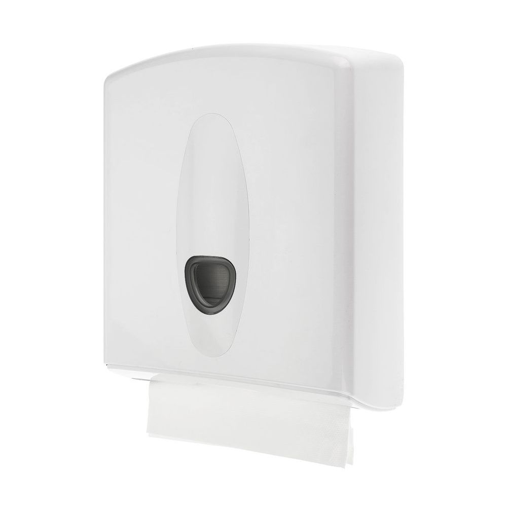 PlastiQline 2020 kunststof midi handdoekdispenser PQ20MidiH - wit