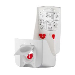 PlastiQline wet-wipe dispenser voor gezicht/hand PQWipeSH - wit