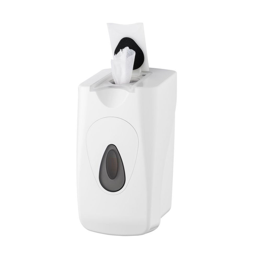 PlastiQline wet-wipe dispenser voor gezicht/hand PQWipeSH - wit