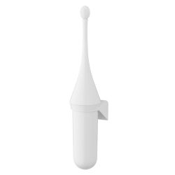 PlastiQline toiletborstelhouder PQBrush - wit