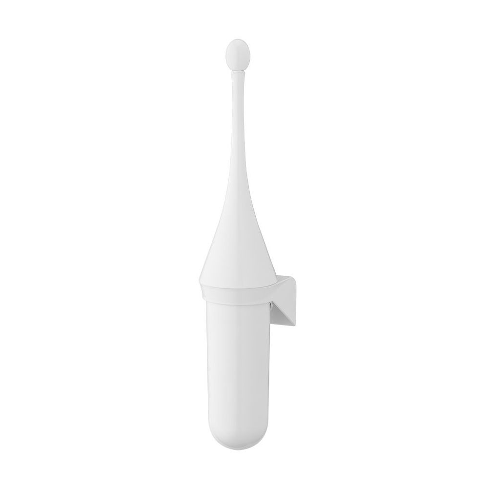 PlastiQline toiletborstelhouder PQBrush - wit