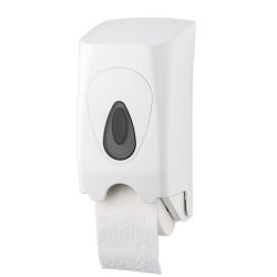 PlastiQline 2-rols toiletrolhouder (standaard) PQDuoPlus - wit