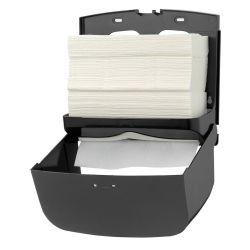 PlastiQline mini handdoekdispenser PQMiniHB - zwart