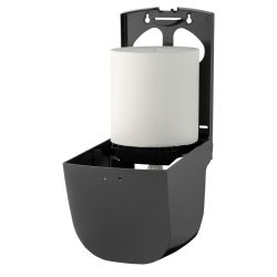 PlastiQline midi poetsroldispenser PQMidiCB - zwart