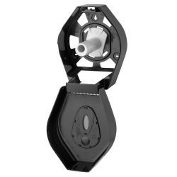 PlastiQline mini jumboroldispenser PQMiniJB - zwart