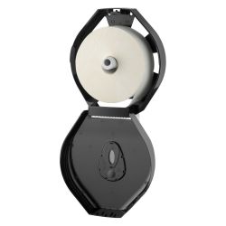 PlastiQline maxi jumboroldispenser PQMaxiJB - zwart
