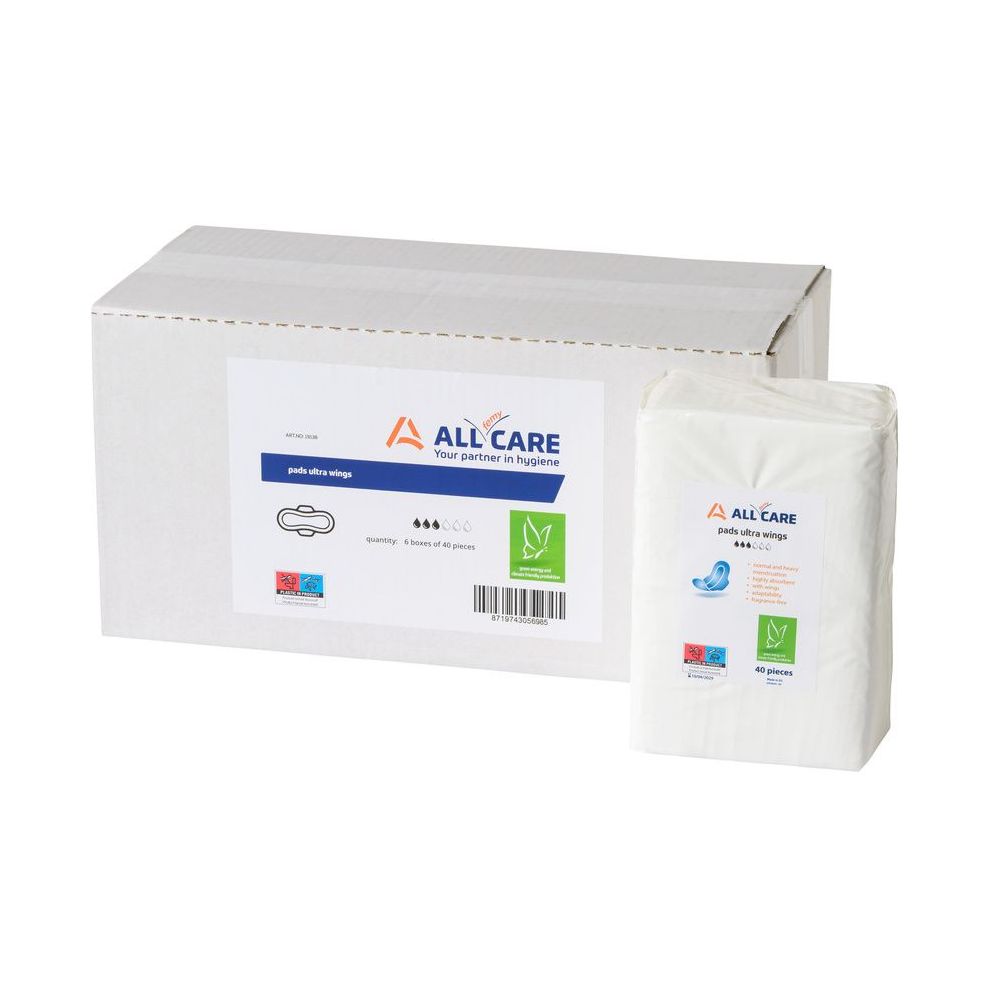 Maandverand Ultra Wings bulkverpakking (6x40 stuks)