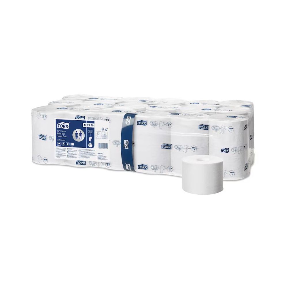 Tork mid-size kokerloos toiletpapier Advanced 2-laags - 36 rollen