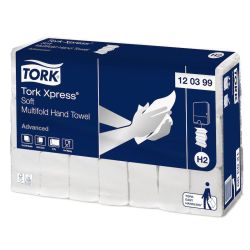 Tork Xpress zachte gevouwen Multifold handdoekjes 2-laags
