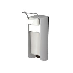 MediQo-line zeepdispenser aluminium 500ml korte bedieningsbeugel MQ05A