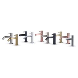 Differnz koudwaterkraan gebogen - chroom