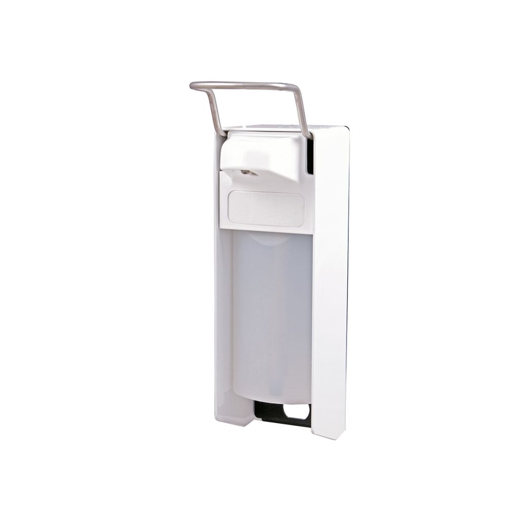 MediQo-line zeepdispenser wit 500ml lange bedieningsbeugel MQL05P