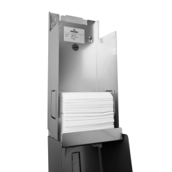 SanTRAL toilet tissue dispenser - RVS