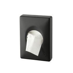 PlastiQline hygienezakjesdispenser voor plastic zakjes PQBHyg - zwart