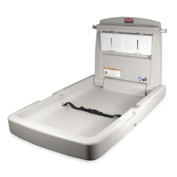 Rubbermaid babyverschoontafel verticaal kunststof - grijs