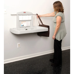 Rubbermaid babyverschoontafel horizontaal kunststof - grijs