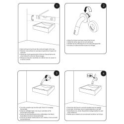 Differnz muurkraan koudwater - mat chroom