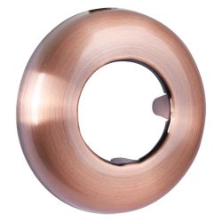 Differnz rozet voor vloerbuis sifon - rood koper