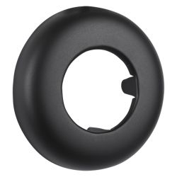 Differnz rozet voor vloerbuis sifon - mat zwart