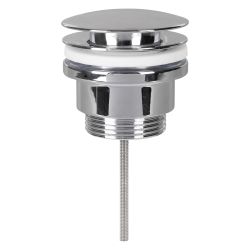 Differnz pop up afvoerplug design voor fontein - chroom