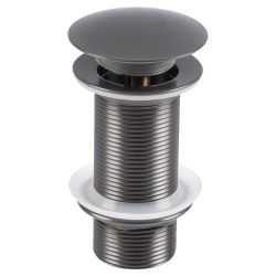 Differnz pop up large afvoerplug design voor fontein - gun metal