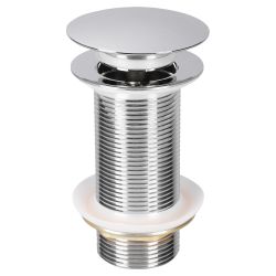 Differnz pop up large afvoerplug design voor fontein - chroom