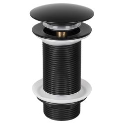 Differnz pop up large afvoerplug design voor fontein - mat zwart
