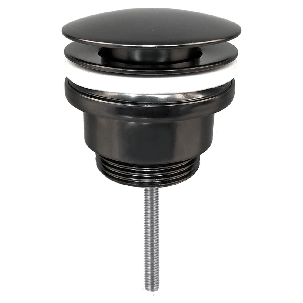 Differnz pop up afvoerplug design voor fontein - gun metal