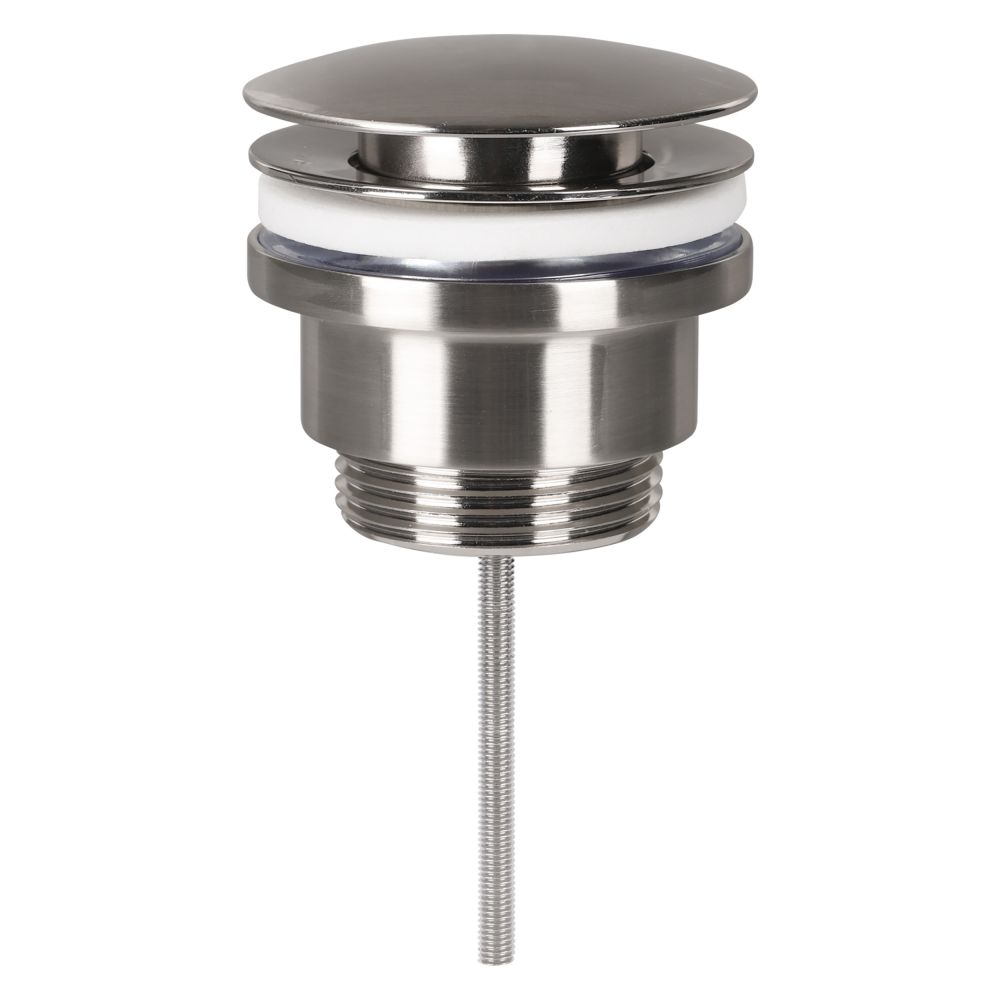 Differnz pop up afvoerplug design voor fontein - mat chroom