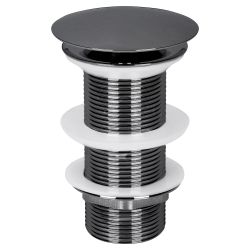 Differnz always open L afvoerplug voor fontein - gun metal