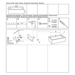Differnz EOS losse fontein keramiek - wit