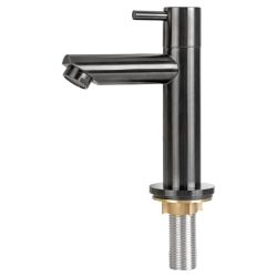 Differnz koudwaterkraan recht - gun metal