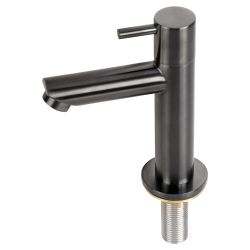 Differnz koudwaterkraan recht - gun metal