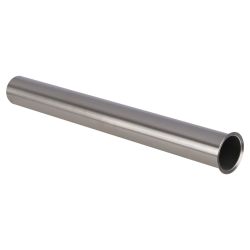 Differnz sifon buis 29,5 cm - mat chroom