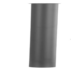 Differnz sifon buis 29,5 cm - zwart