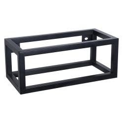 Differnz handdoekhouder voor fontein 38,5x18,5x15,5 cm - mat zwart