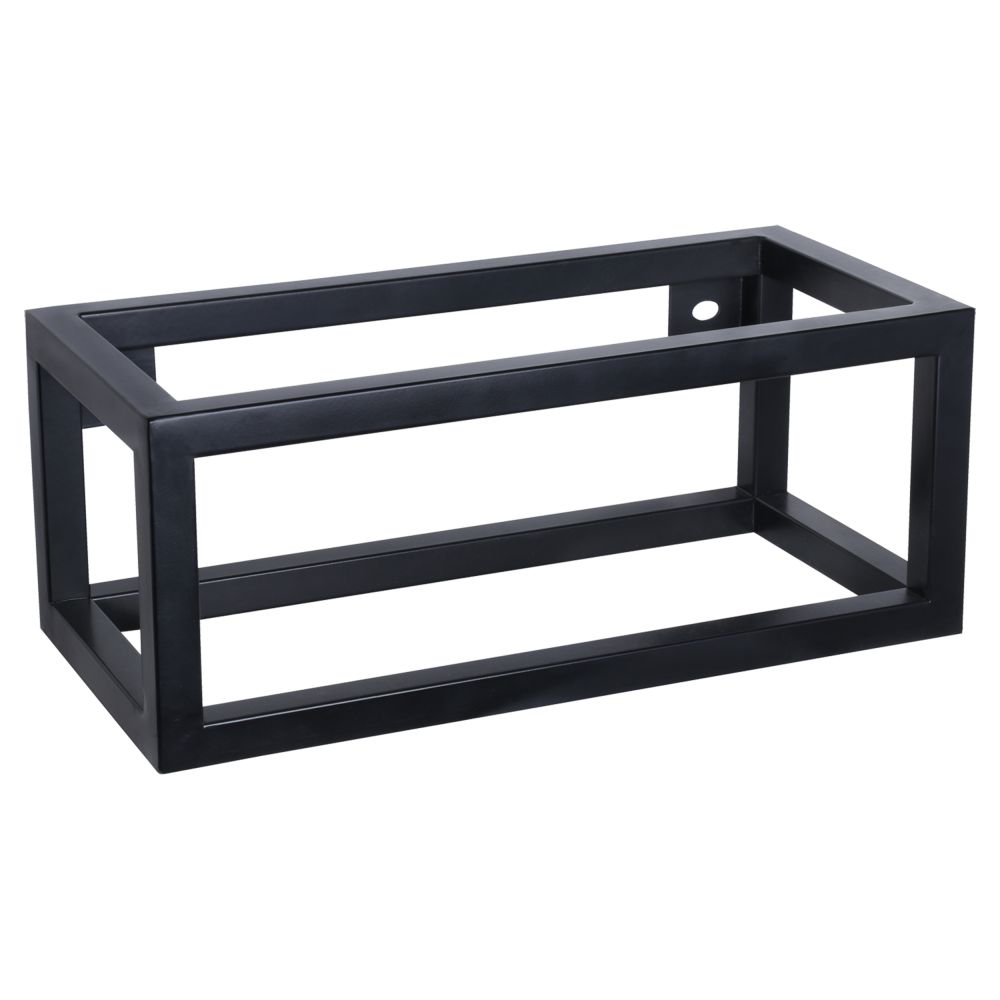 Differnz handdoekhouder voor fontein 37,5x18,5x15,5 cm - zwart