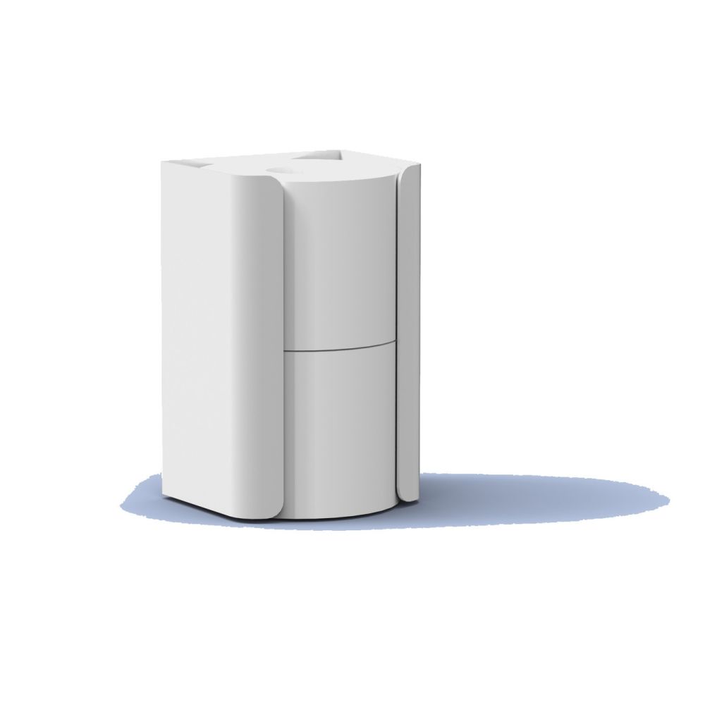 MediQo-line reserverolhouder 2-rols wit MQRRH2P