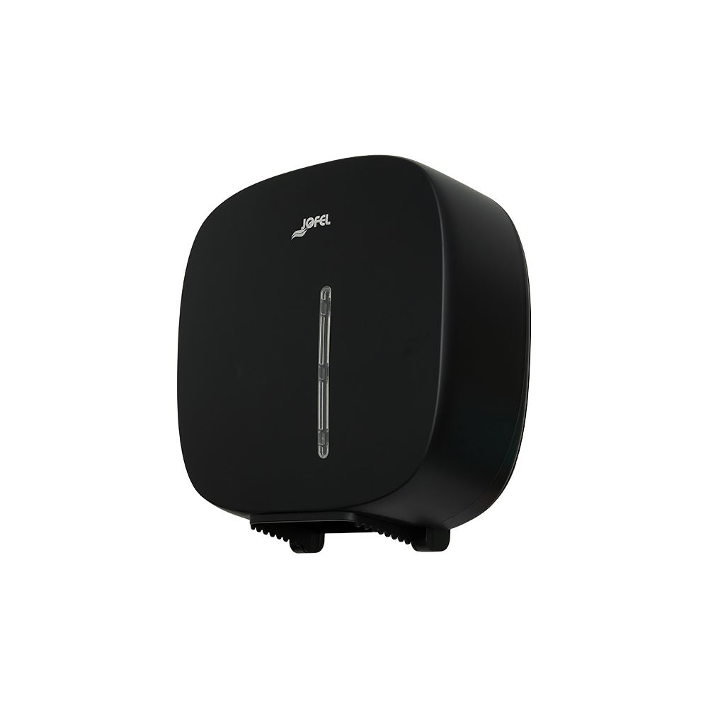 Jofel Timeless jumbo toiletrolhouder kunststof - zwart