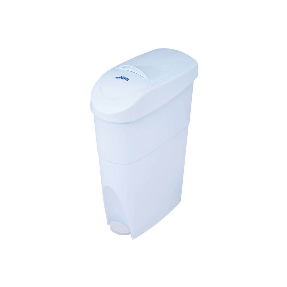 Jofel Feminine dames hygiëne afvalbak met pedaal 15l kunststof - wit