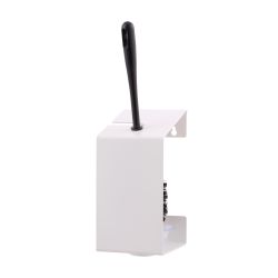 MediQo-line toiletborstelhouder RAL9010 AC-06-CA