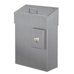 Mediqo-Line hygiënebak 10 liter RVS met zakjeshouder MQHB10E