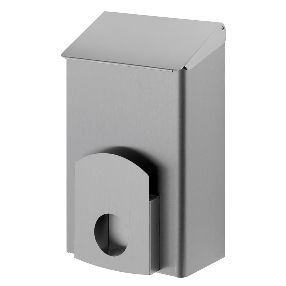 Dutch Bins hygiënebak + zakjeshouder 7ltr wit ACLBS7EP
