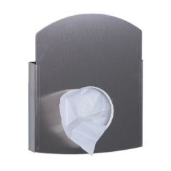 Dutch Bins hygiënezakjesdispenser RVS voor papieren en plastic zakjesACHBDPE