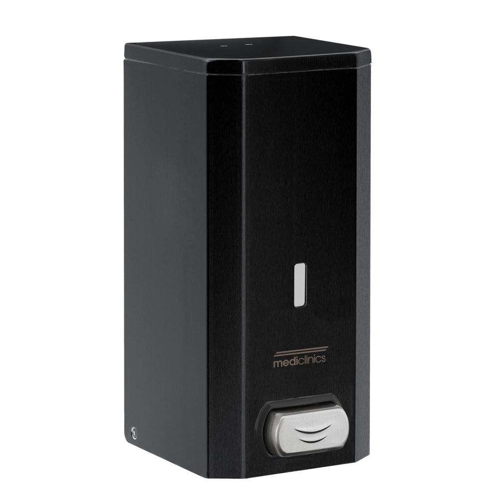 Mediclinics Foamzeepdispenser 1500ml RVS zwart DJF0032B